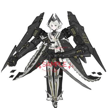 机娘武器娘角色设计キャラクタデザイン