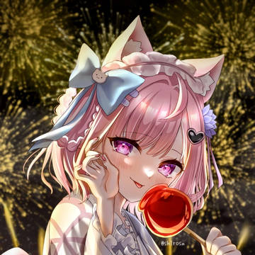 お祭り楽しいね！