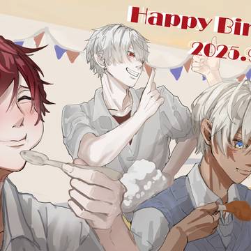 ローレン誕生日イラスト