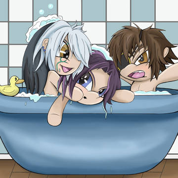 Chibi Bathtime