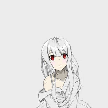 白い少女