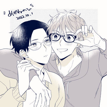 【創作BLらくがきログ】夏目くんと高埜くん⑧