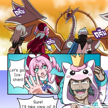 lets' go ica-chan