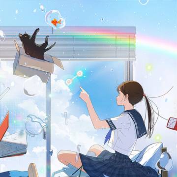理化学研究所 科学講演会2025 フライヤー/ポスター用イラスト