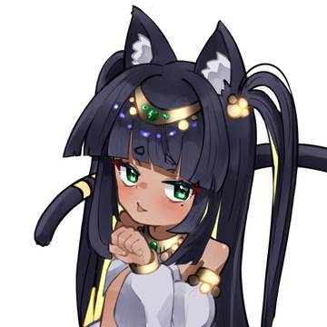 褐色エジプト猫耳ロリ