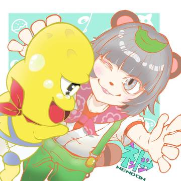 ぽこピーファンアート