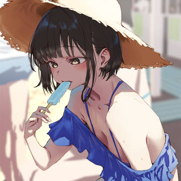 アイスが思ったより冷たかった子