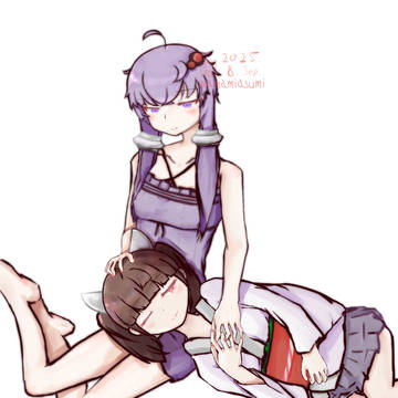 ゆかきりひざまく