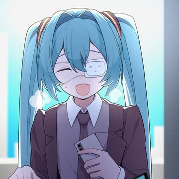 急いで来てくれたミクさん