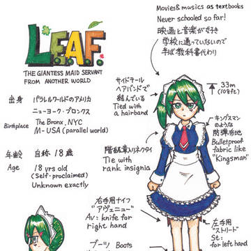 【OC】リーフ コンセプトアート