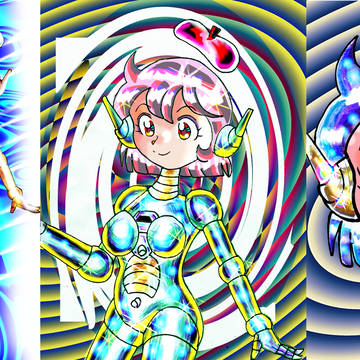 イラスト:豪鉄と桜その5