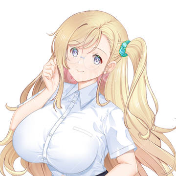 ムチムチ金髪メガネっ子