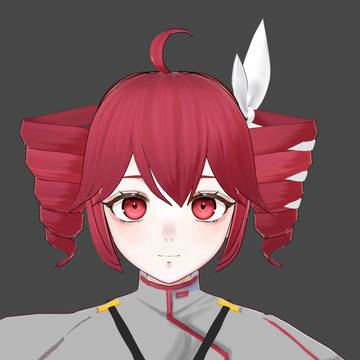 Kasane Teto VRoid fanmodel wip