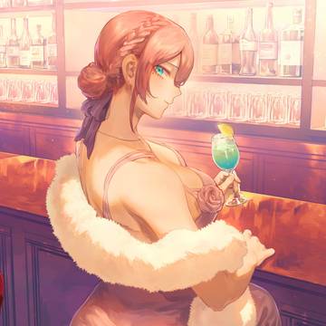 パーティードレスなリオナさん