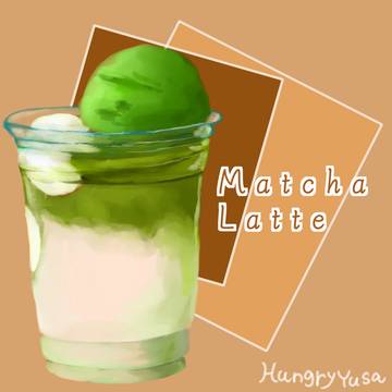 抹茶ラテ