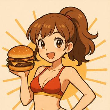 今だけダブチ食べみ風の水着!