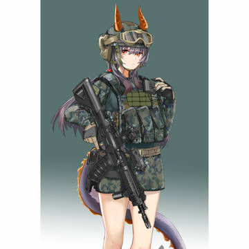 原创武装娘OC 停云