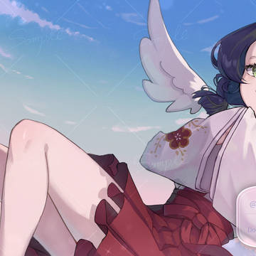 なんかすごい女神様　ご依頼イラスト