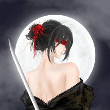 武者（月）