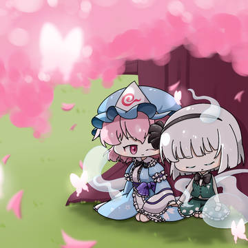 白玉楼にて