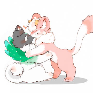 壮壮&荔枝的亲亲