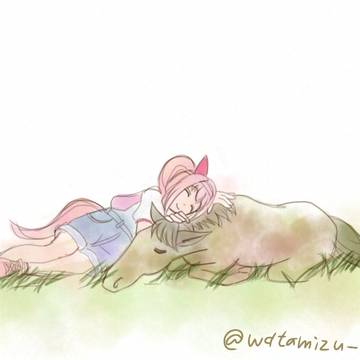 うーちゃんとウララちゃん