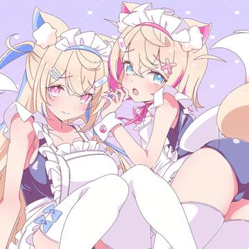 スク水メイドフワモコちゃん