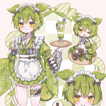 和風メイドずんだもん
