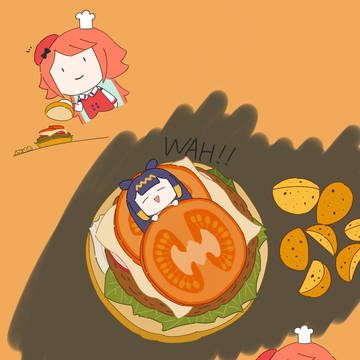 🐙🍔