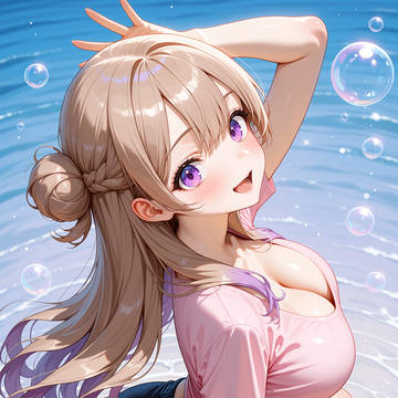 すずしくなーれ🎐🫧