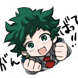 ヒロアカLINEスタンプ②