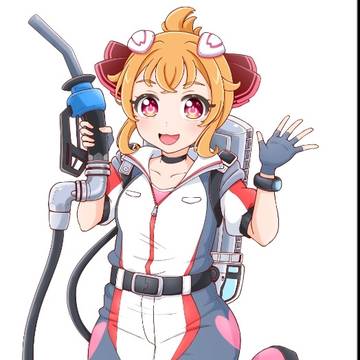 ガソスタむすめ応援団 東雲吉乃
