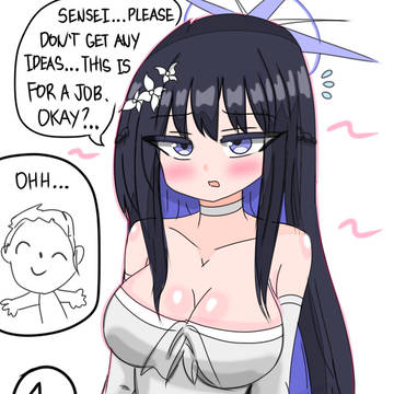 Sensei celebrating Saori (dress)
