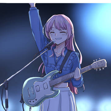 ギター、千早愛音!