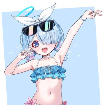 水着アロナちゃん💙