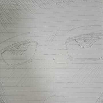 シャーペンで描いてみた