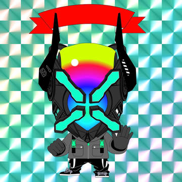 うちの子( MechaHead ) ✕ ビックリマン風