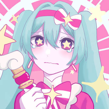 今すぐ輪廻のミクちゃん描きました！