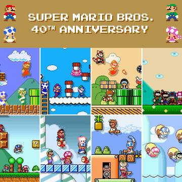 40 years of Super Mario Bros!