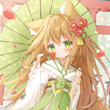 もふもふ×椿