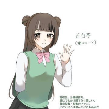 現パロ(?)白兄妹