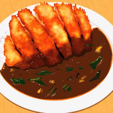 チキンカツカレー