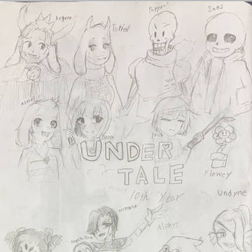 UNDERTALE10周年おめでとう！