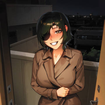 Himeno what's under your coat ?