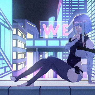 Lucy from cyber punk