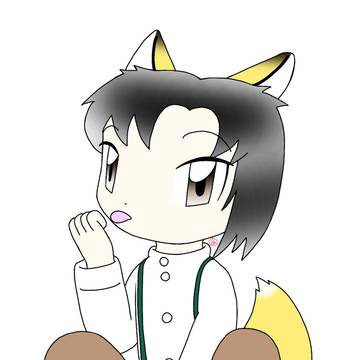 中身が狐寄りのコンコちゃん