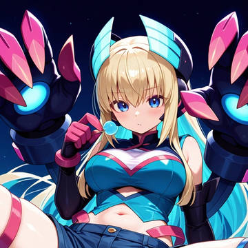 メカ+巨乳娘