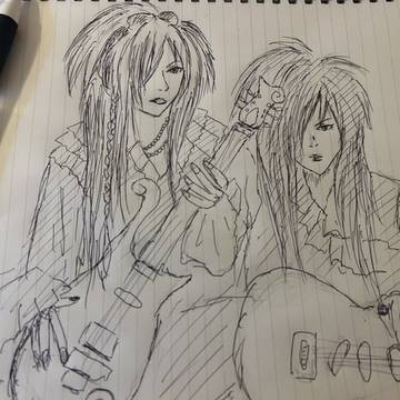 SUGIZOとINORAN