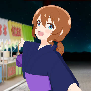 【近江遥】姉妹でお祭りデート