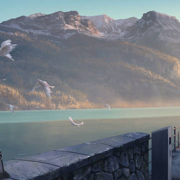 漫步图恩湖畔(Thunersee)